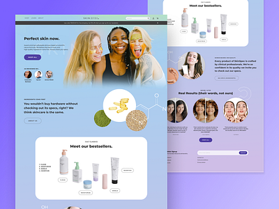 SkinSpec Landing Page