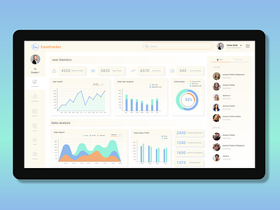 Easetracker Dashboard