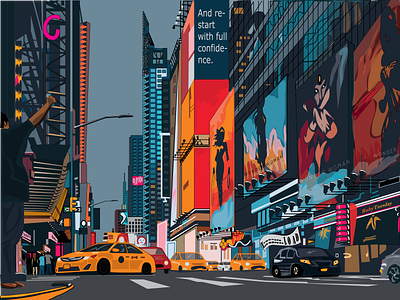NYC Skyline Sketch busycityview cityskyline graphic graphic design hustle hustling illustrator newyorkcity sketch
