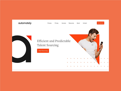 Automately - Web Design brand brand identity illustration ui web design website