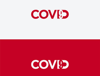 Covid 19 design illustration logo