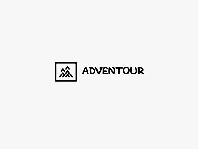 ADVENTOUR branding branding design design illustration logo logo design