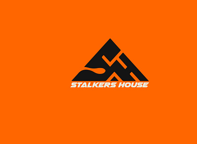 Stalkers House branding branding design design flat illustration illustrator logo logo design minimal typography