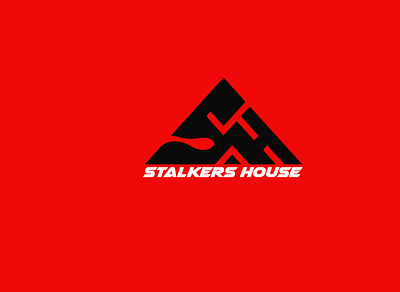 Stalkers House branding branding design design flat illustration illustrator logo logo design minimal typography