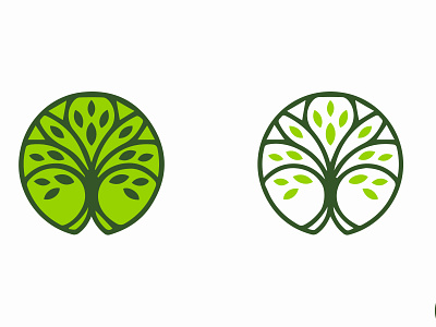 Tree Logo branding branding design design flat illustration illustrator logo logo design minimal vector