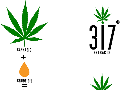 Logo design for cannabis processing company