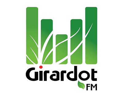 Branding design for Girardot Fm Radio Station branding design diseñografico emisora fm garden graphicdesign green illustrator jardin logo maracay radio station vector venezuela