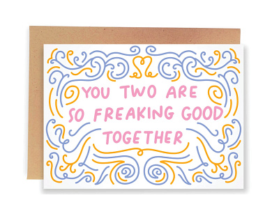 So Freaking Good adobe adobe illustrator branding design designer digital art freelance freelance designer funny funny cards graphicdesign greeting cards hand lettering hand lettering art illustration lettering lettering artist procreate