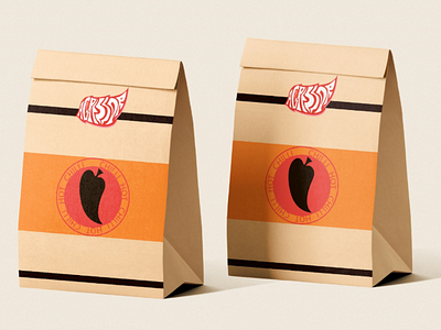 Pub AGRESSOR, Design of the packing chilli pepper design packing illustrator mockup product design