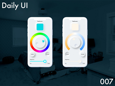 Daily UI 007 007 app challenge dailyui design mobile neumorphic settings ui