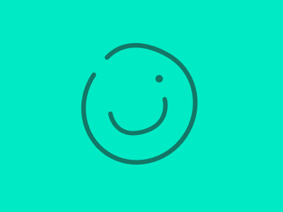 logo for my freelance company j playful simple smile