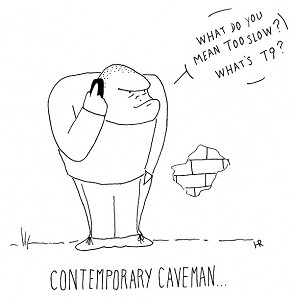 Contemporary caveman