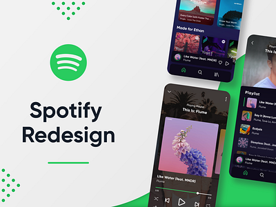 Spotify Redesign by Franco Peron