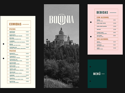 Bolonia, pizza & pasta | Branding