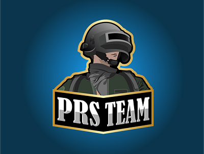 PRS TEAM gaming profile cover cover art cover artwork cover design design discord flat game game art game design games gaming gaming logo gaminglogo graphic graphic design graphicdesign illustration pubg