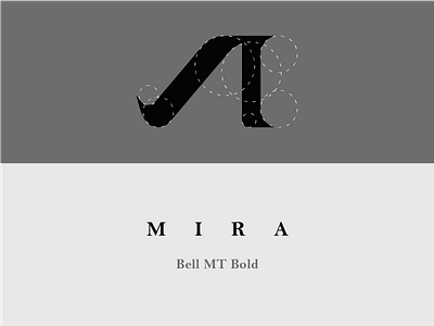 Mira Leather Logo Design