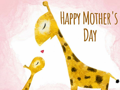 Happy Mother's Day art design doodle draw drawing graphic illustration paint sketch vector