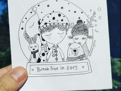 Break Free In 2019 illustration