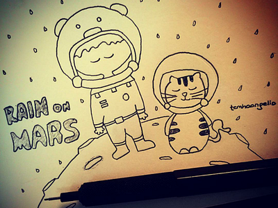 Rain on Mars