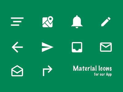 Mt Icons for our App V1