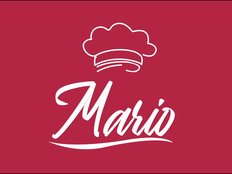 Chef Mario re aftereffects animation branding design gif gif animation logo logoreveal minimal smoothie