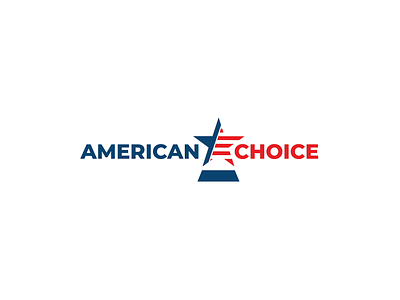 Amaerican Choice - Logo Reveal aftereffects american american flag animation branding illustration logo logoreveal minimal smoothie