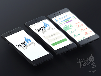 League of Learning App android app design developer ios ux