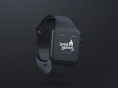 League of Learning App in Apple Watch app design developer ios ux watch
