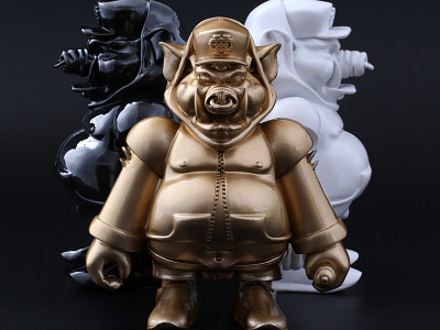 TIAN PENG arttoy designertoy journey to the west naughtybrain tianpeng toy toy design toy photography