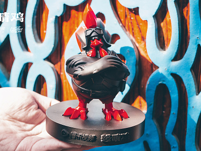THE ROOSTER curiousboy designertoy naughtybrain toy toy photography