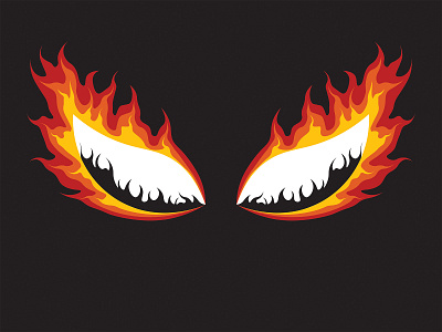 Eyes on Fire adobe adobe illustrator design designer graphic design illustration visual design