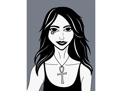 A Portrait of Death - Sandman Inspired