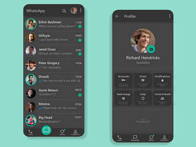 WhatsApp Redesign