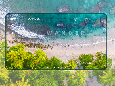 Travel and Booking Website UI