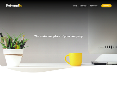 Rebrandin Official Website Design