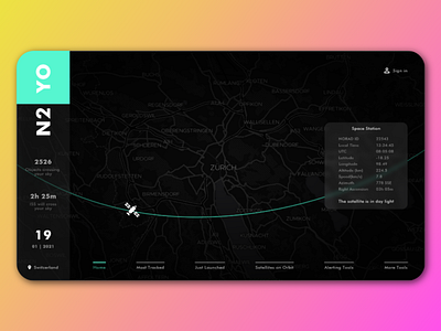 Satellite Position Web App