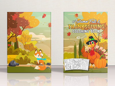 Autumn Fall & Thanksgiving Coloring Book