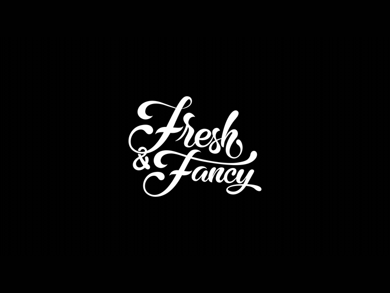 Fresh And Fancy after effects animation drawing fancy fresh intro lettering logo suit