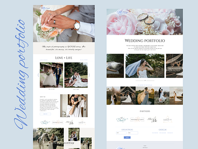 Wedding portfolio daily daily ui dailyui design dribbble portfolio ui ui design uidesign uiux ux uxdesign web web design webdesign website website design wedding wedding portfolio weddings