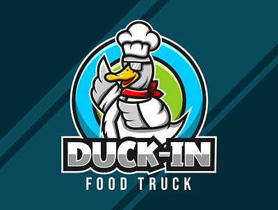 Mascot Chef Duck Design animation artwork branding chef cooking design duck graphic design illustration logo motion graphics vector
