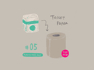 Plastic Free July 05 Toilet Paper