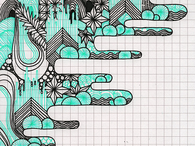 Graph Paper Wave