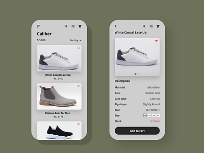 Shoe E-Commerce App adobexd app app design ecommerce app nepali online store shoe app shopping ui ui design ux