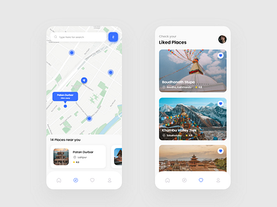 Travel Service App Design