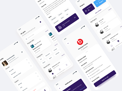 ShareSkill - Job Portal App application app find jobs hiring platform internship app job job board job finder job finder app job list job listing job portal job search job seeker jobs popular design popular shot recruitment platform ui ui design