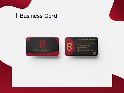 Design Business Card for PR. Otentik Global Sejahtera branding business card design