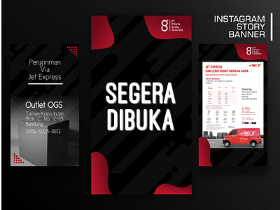 Design Instagram Story Banner for PT. Otentik Global Sejahtera branding design instagram banner instagram stories