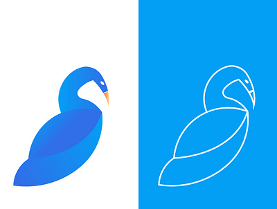 BIRD LOGO bird icon bird logo gradient logo logo design logodesign logos