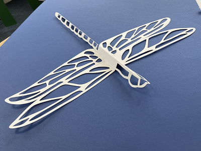Paper Dragonfly design dragonfly nature paper sculpture