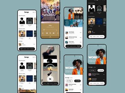 Music App 009 @dailyui app app design design music music app product design ui